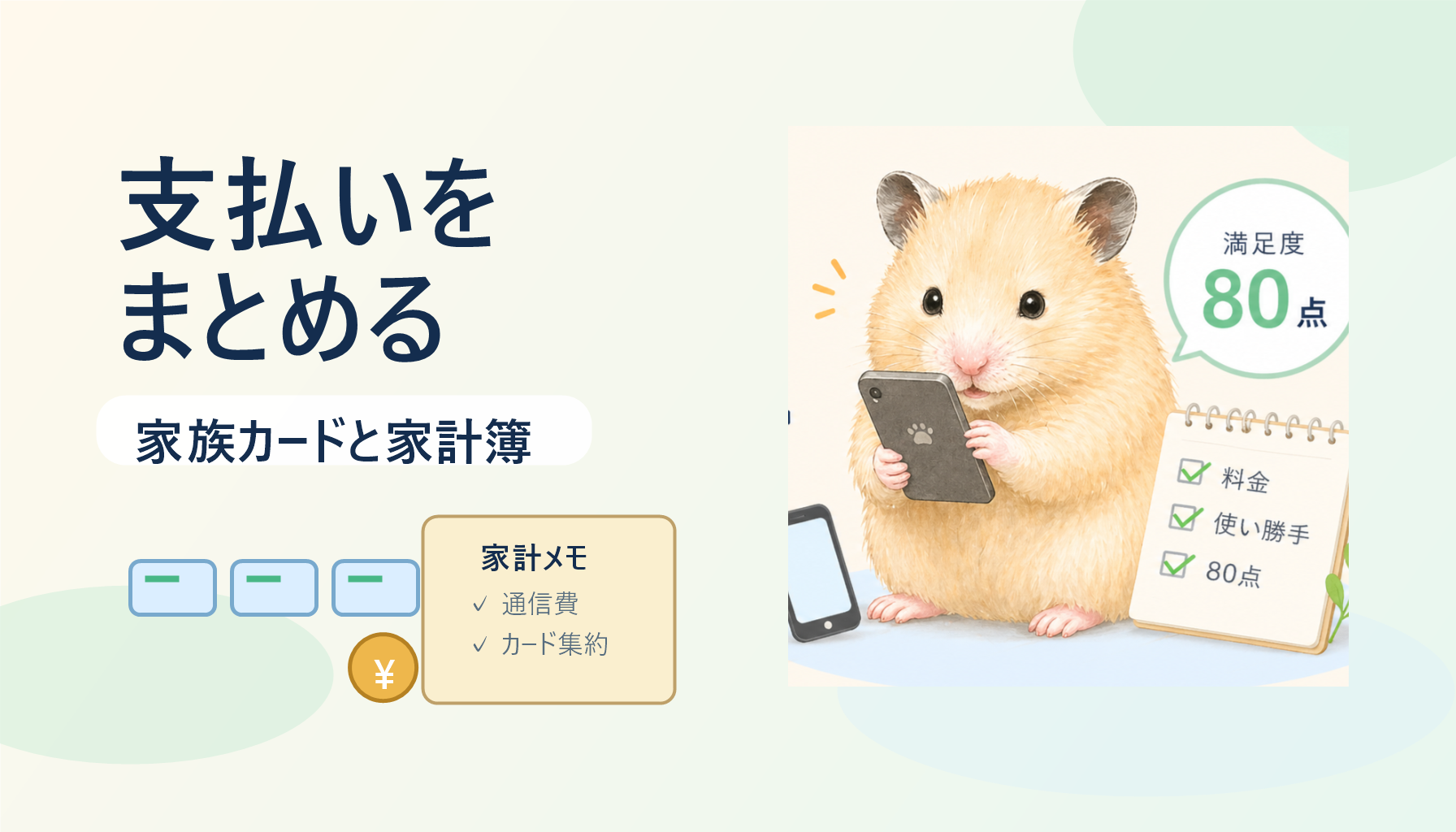 家族カードで格安SIMの支払いをまとめる方法｜ドコモ時代の手間から解放された話
